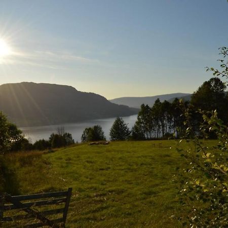 Stille Og Fredelig Ved Fjord Og Fjell Valsøybotn Exteriör bild
